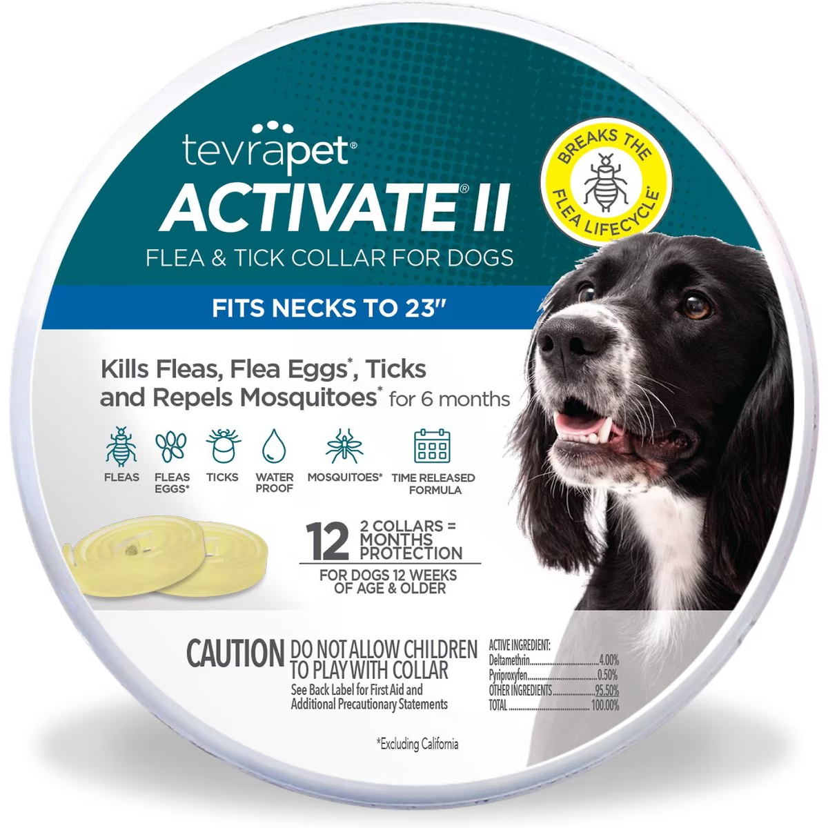 TevraPet Activate II Collar For Dogs