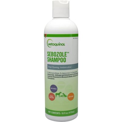 Vetoquinol Sebozole Shampoo for Dogs