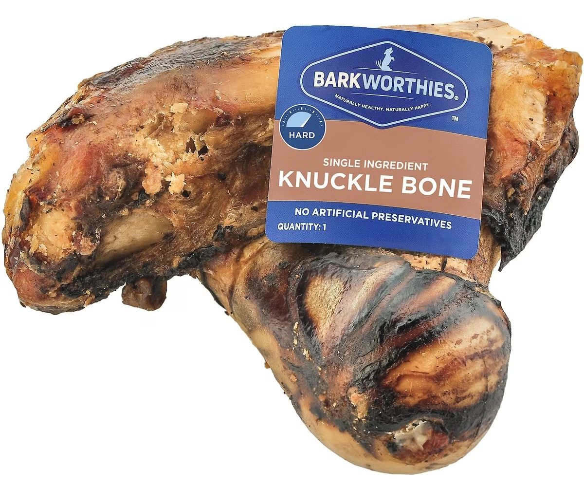 Barkworthies Beef Knuckle Bone Dog Treat