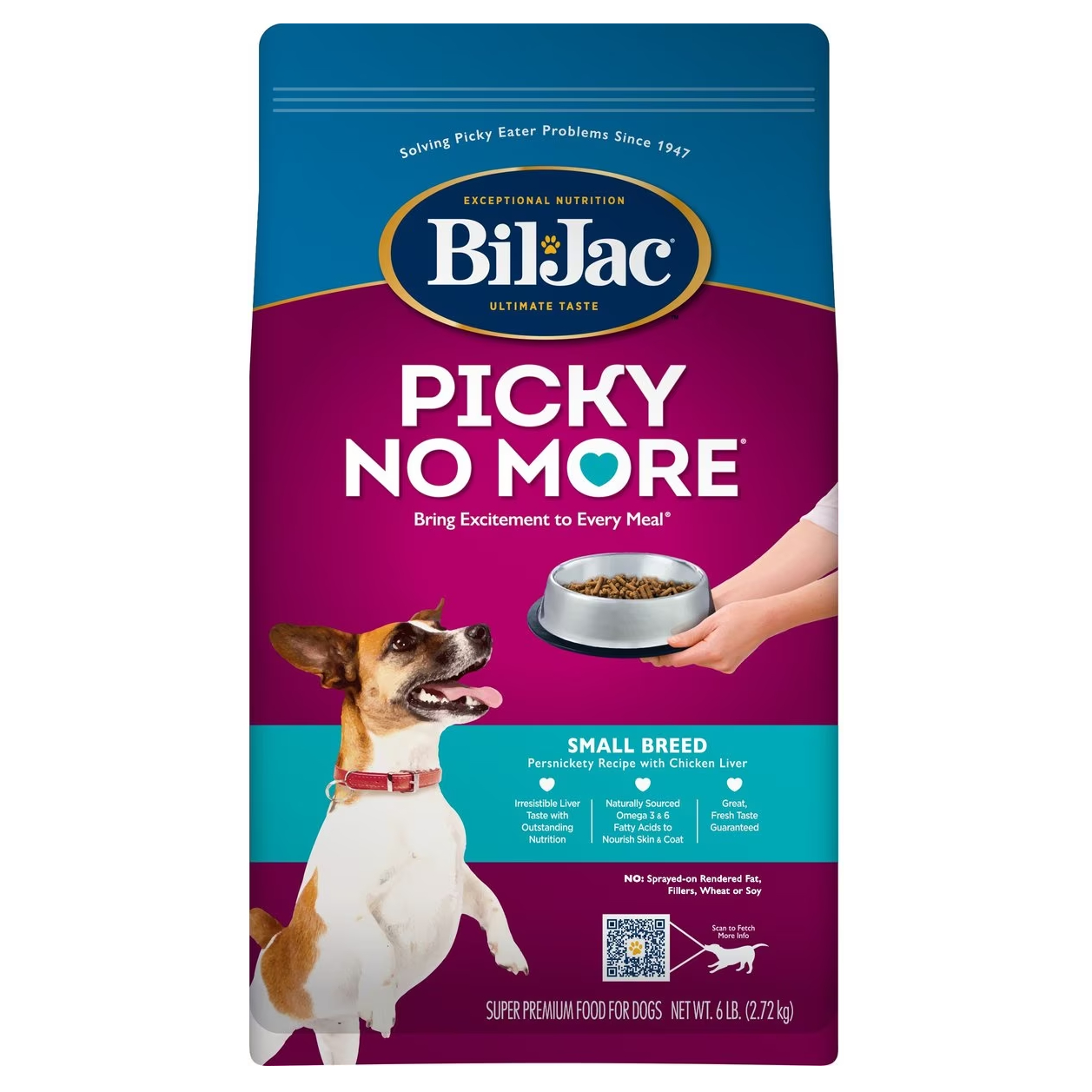 Bil-Jac Picky No More Small Breed Dry Dog Food