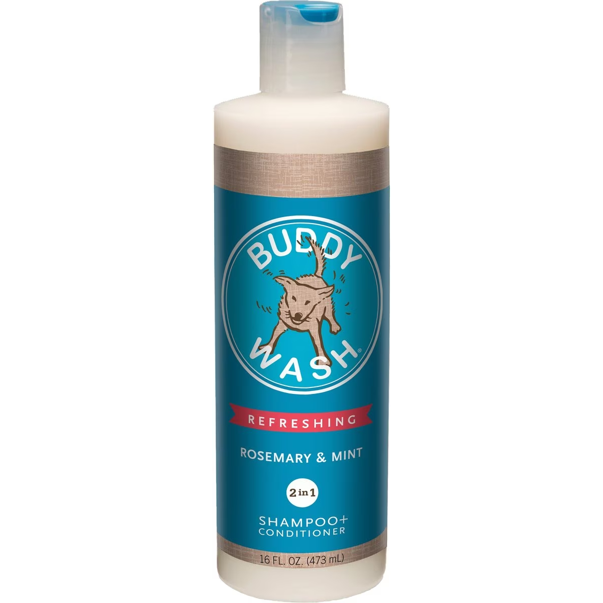 Buddy Wash Refreshing Rosemary & Mint Dog Shampoo & Conditioner