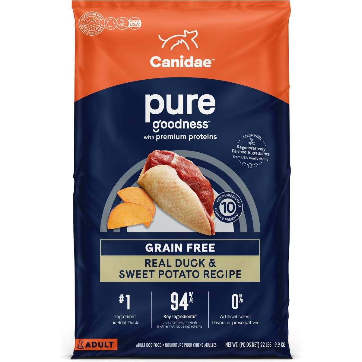 Canidae Pure Limited Ingredient Dog Food new