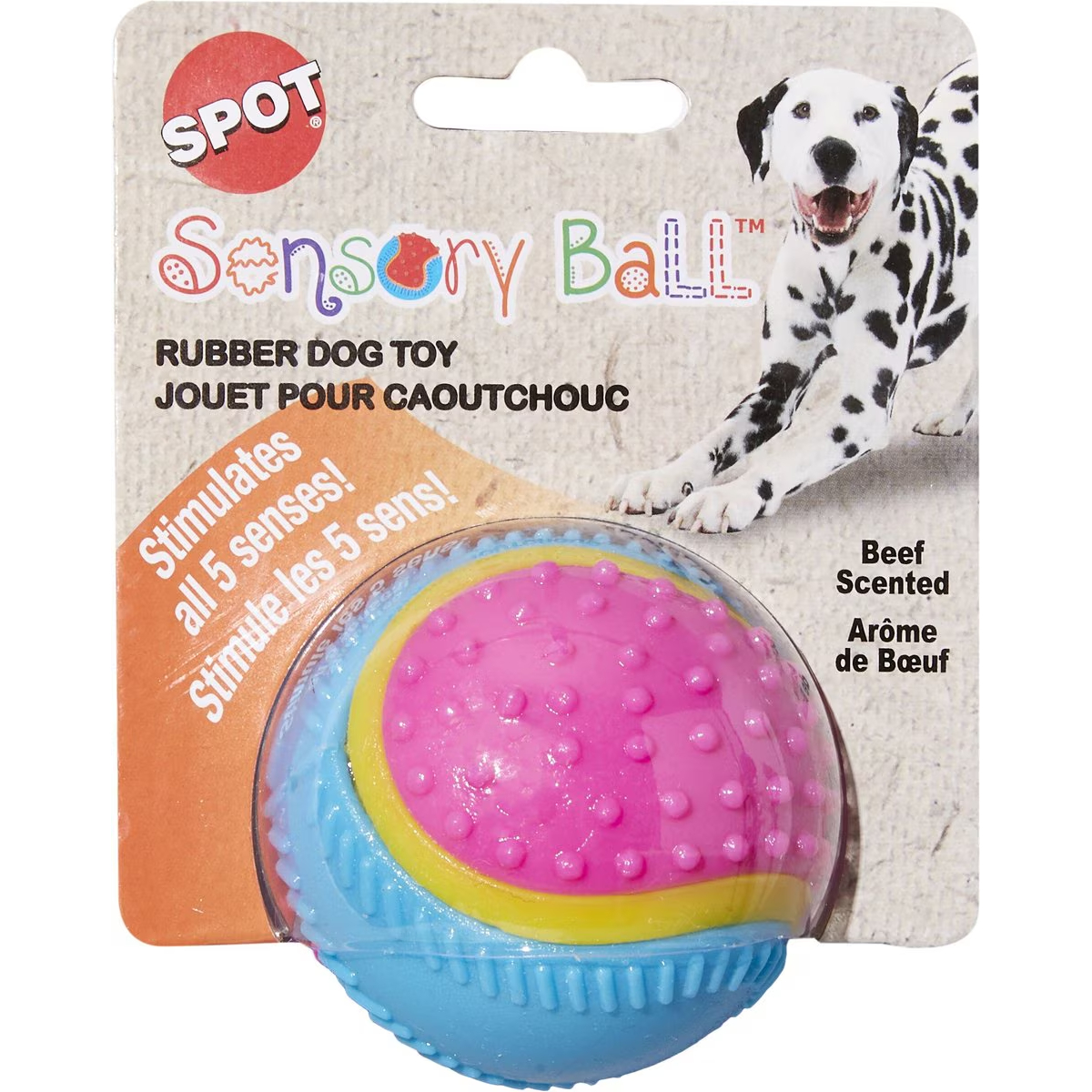 Ethical Pet Sensory Ball Tough Dog Chew Toy