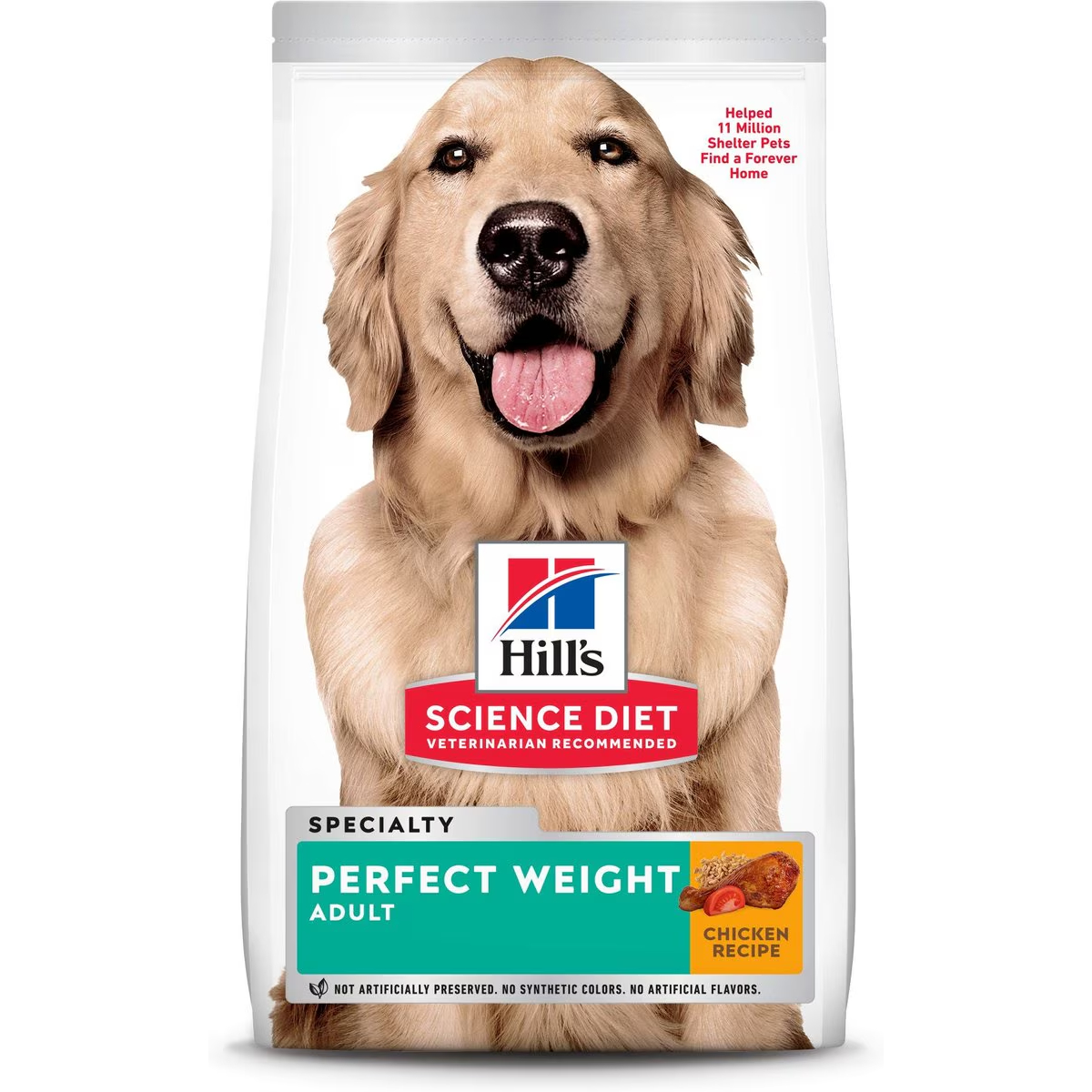 Hill's Science Diet Adult Perfect Weight Chicken Recipe Dry Dog Food