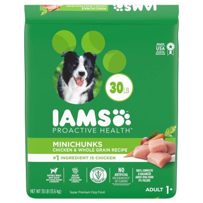 IAMS MiniChunks Kibble High Protein Dry Dog Food