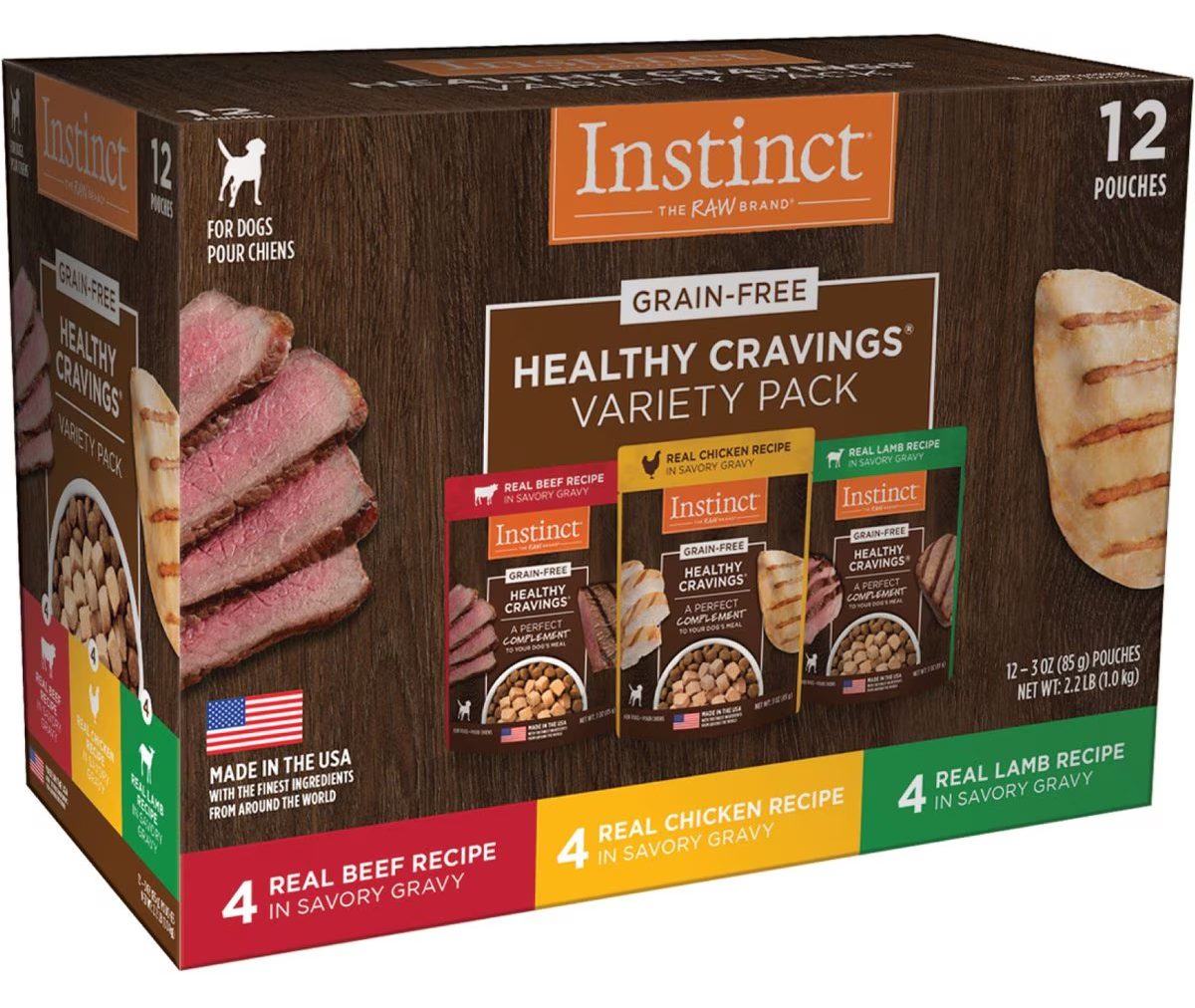 Instinct Healthy Cravings Grain-Free Wet Dog Food Topper