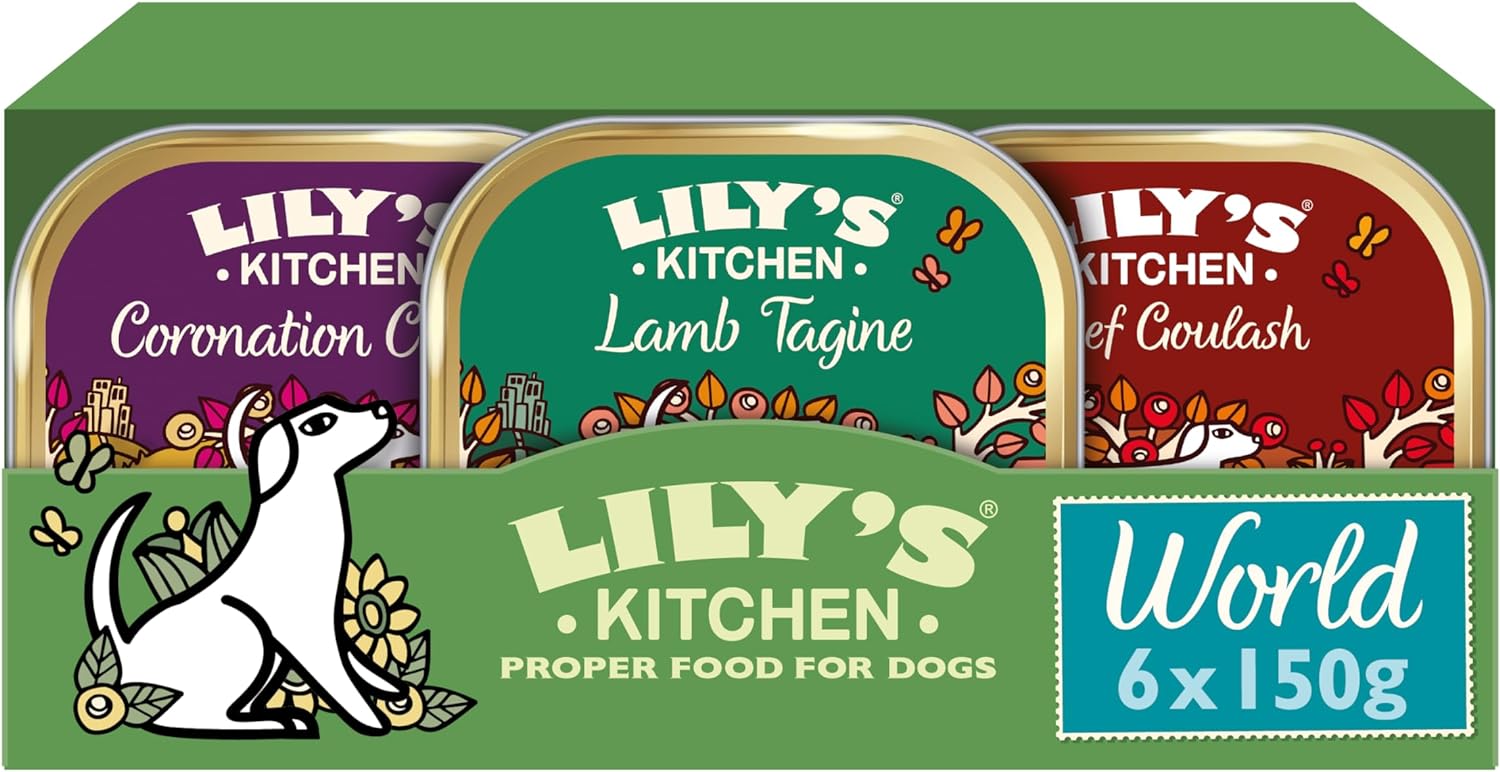 Lily's Kitchen Natural Adult Dog Food Wet Trays 