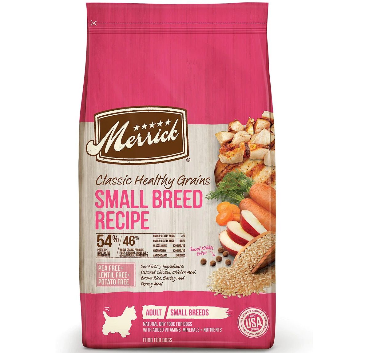 Merrick Classic Healthy Grains Small Breed Recipe Adult Dry Dog Food