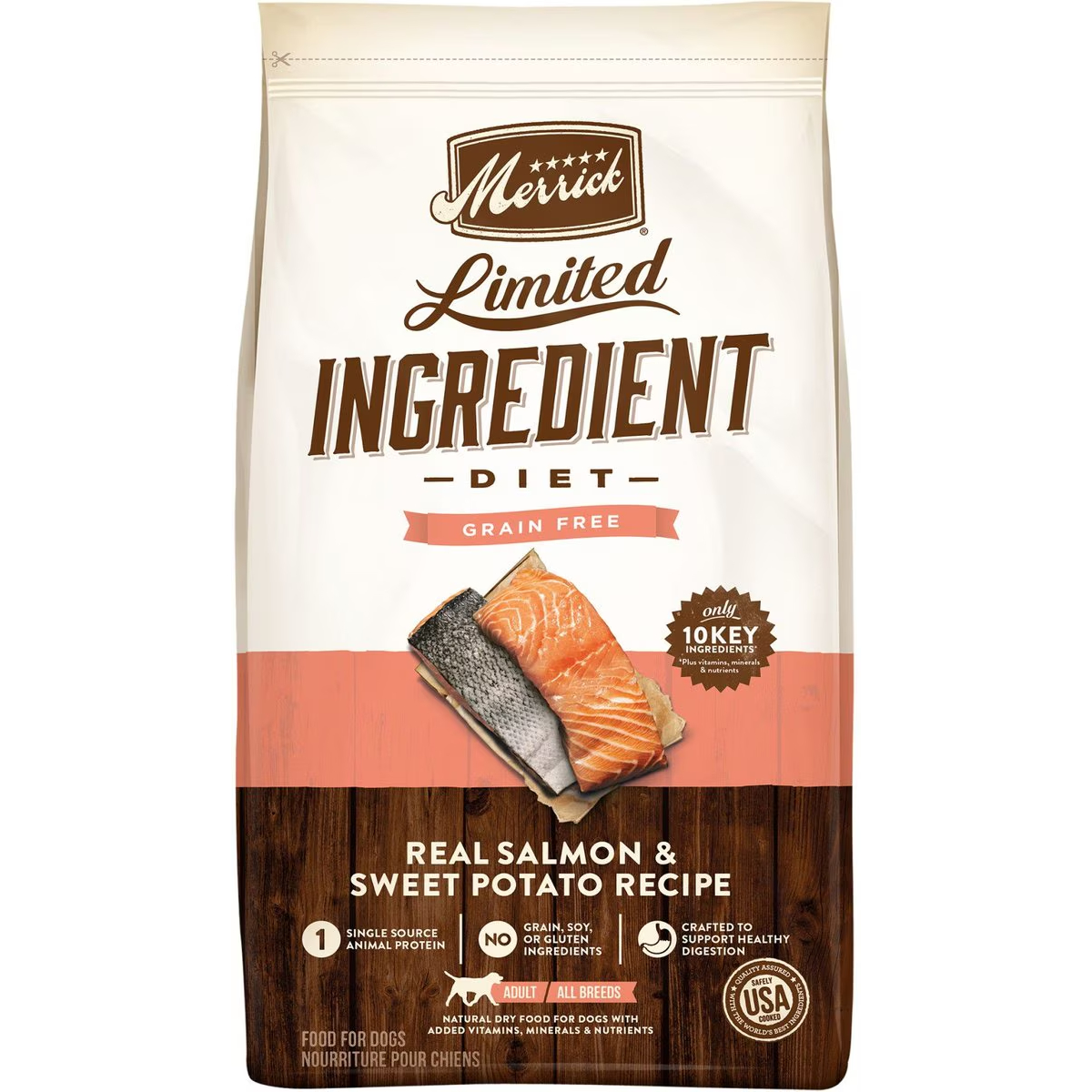Merrick Limited Ingredient Diet Grain Real Salmon & Sweet Potato
