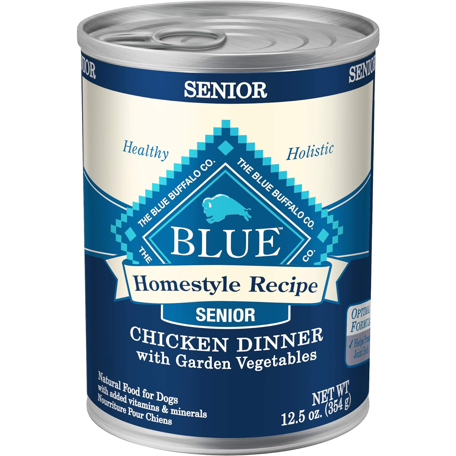 New Project Blue Buffalo Homestyle Recipe Natural Senior Wet Dog Food 