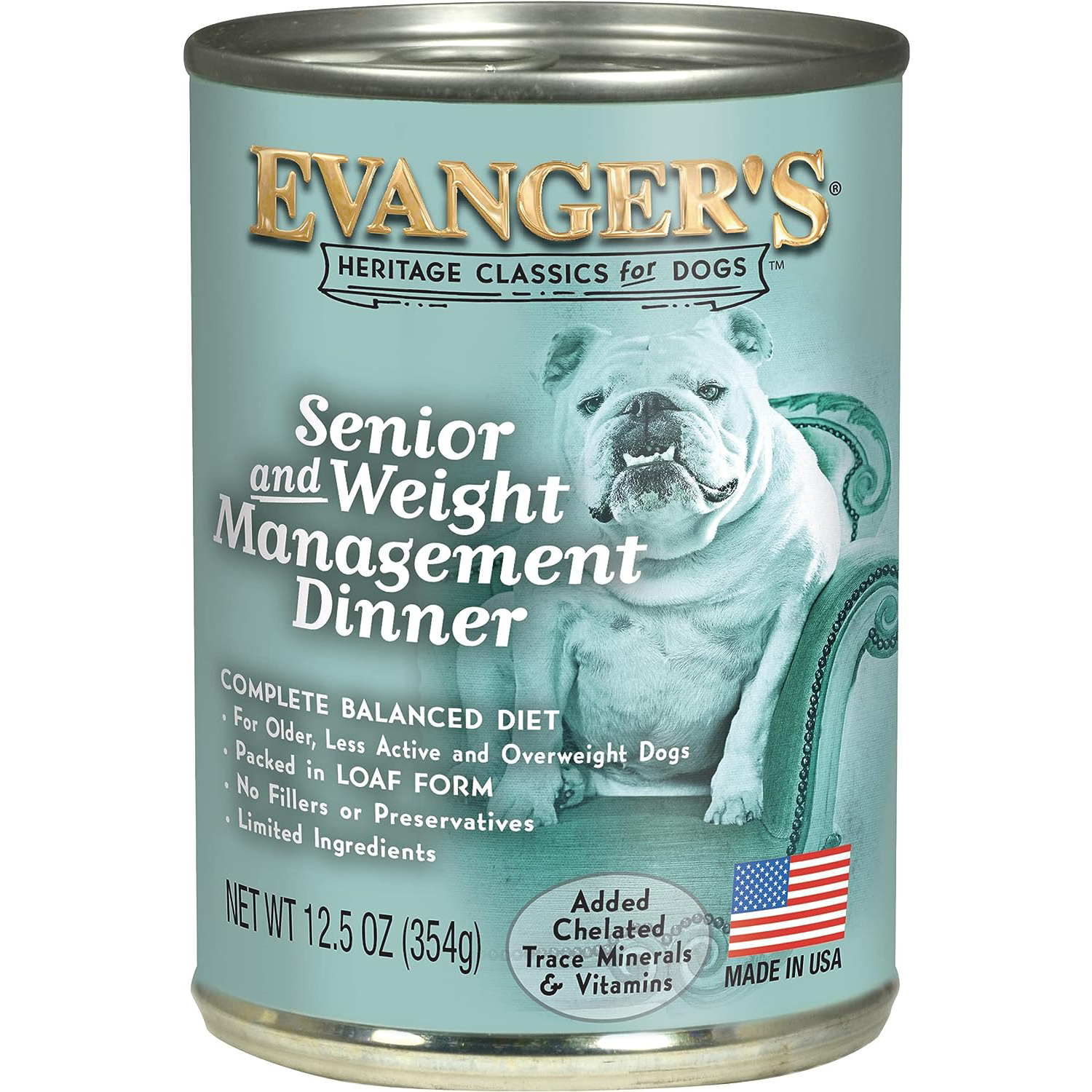 New Project Evanger's Heritage Classics Senior & Weight Management for Dogs 