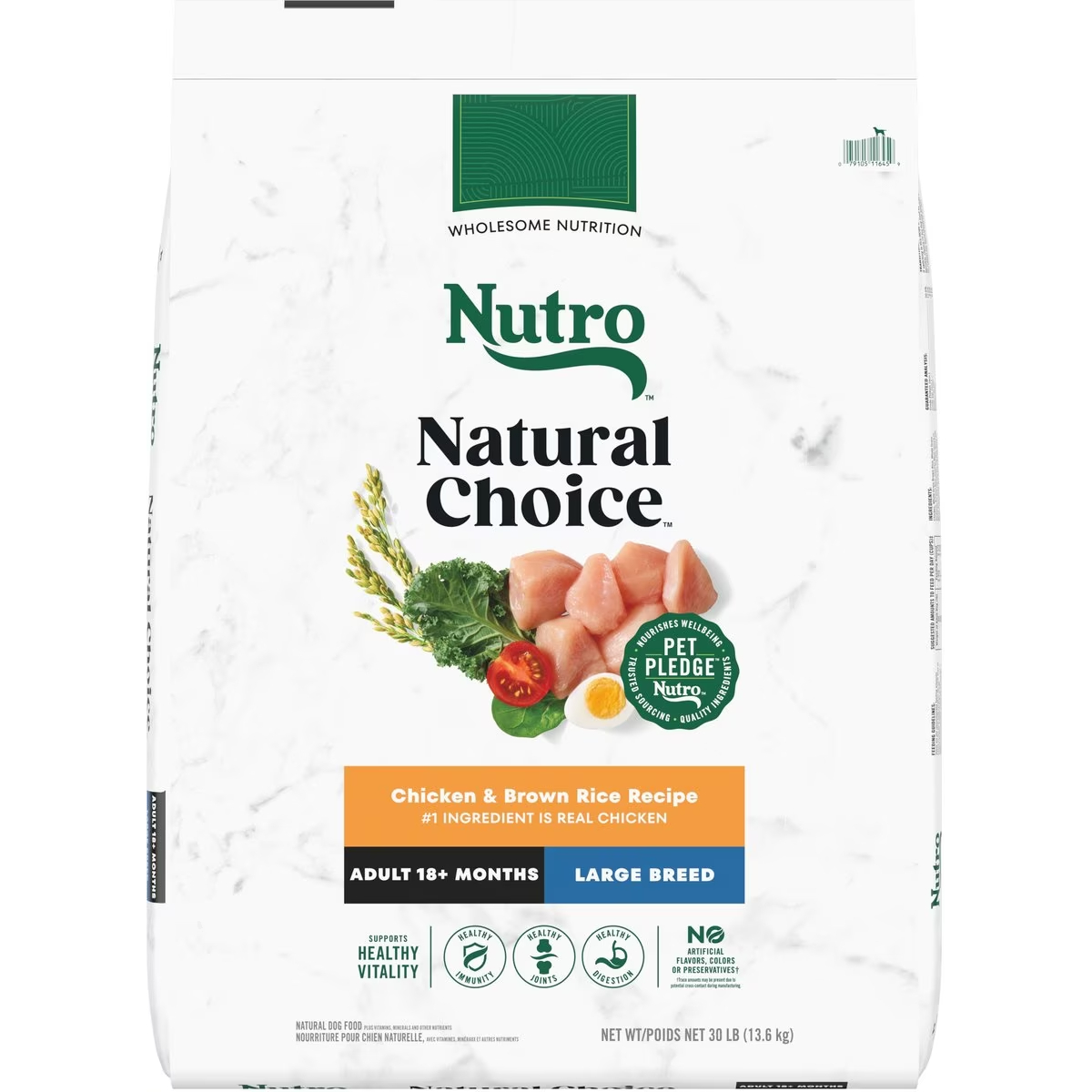 Nutro Natural Choice Large Breed Adult Chicken & Brown Rice Recipe Dry Dog Food