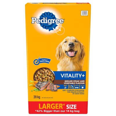 Pedigree Vitality+ Dry Dog Food