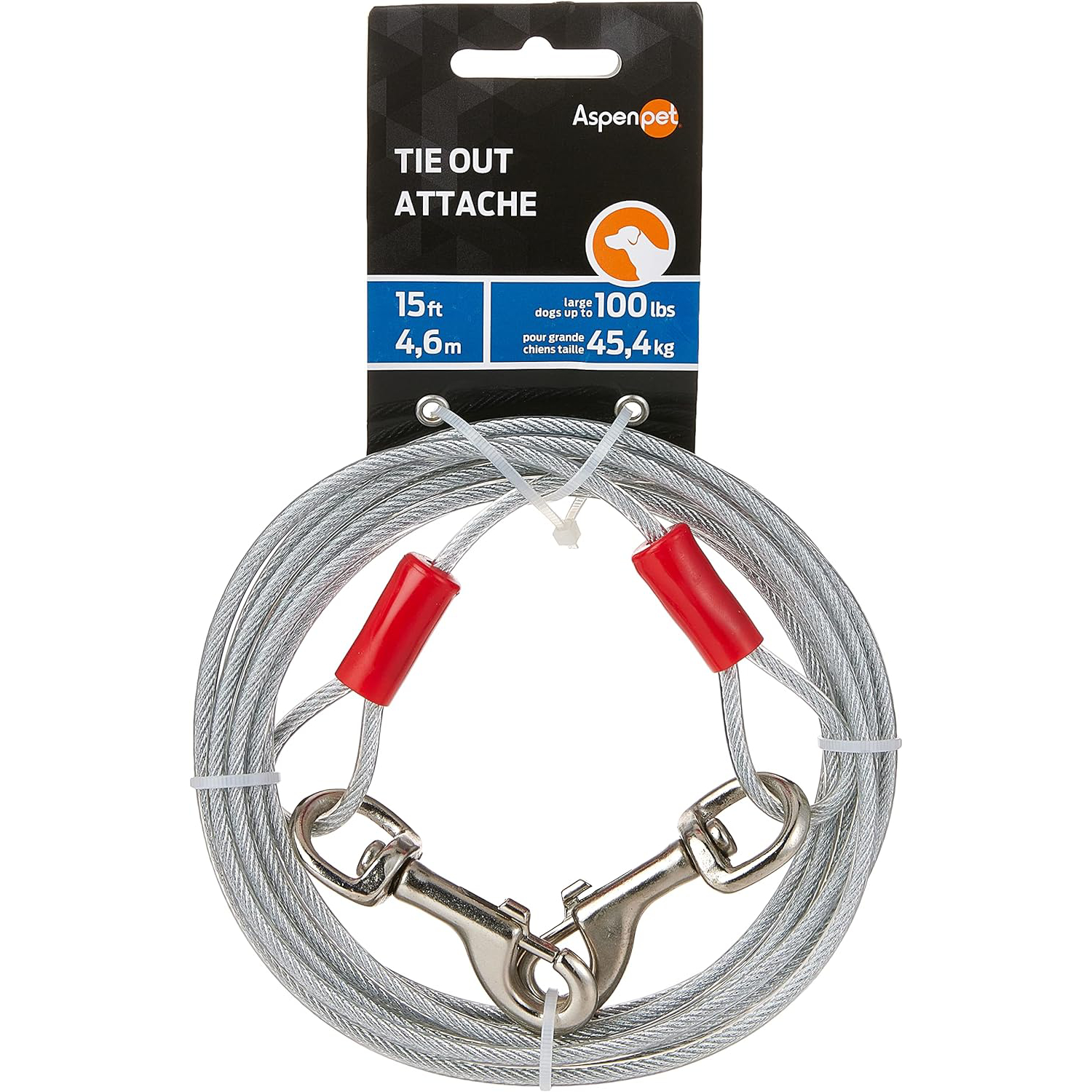 Petmate Heavy Duty Vinyl Tie Out Cable