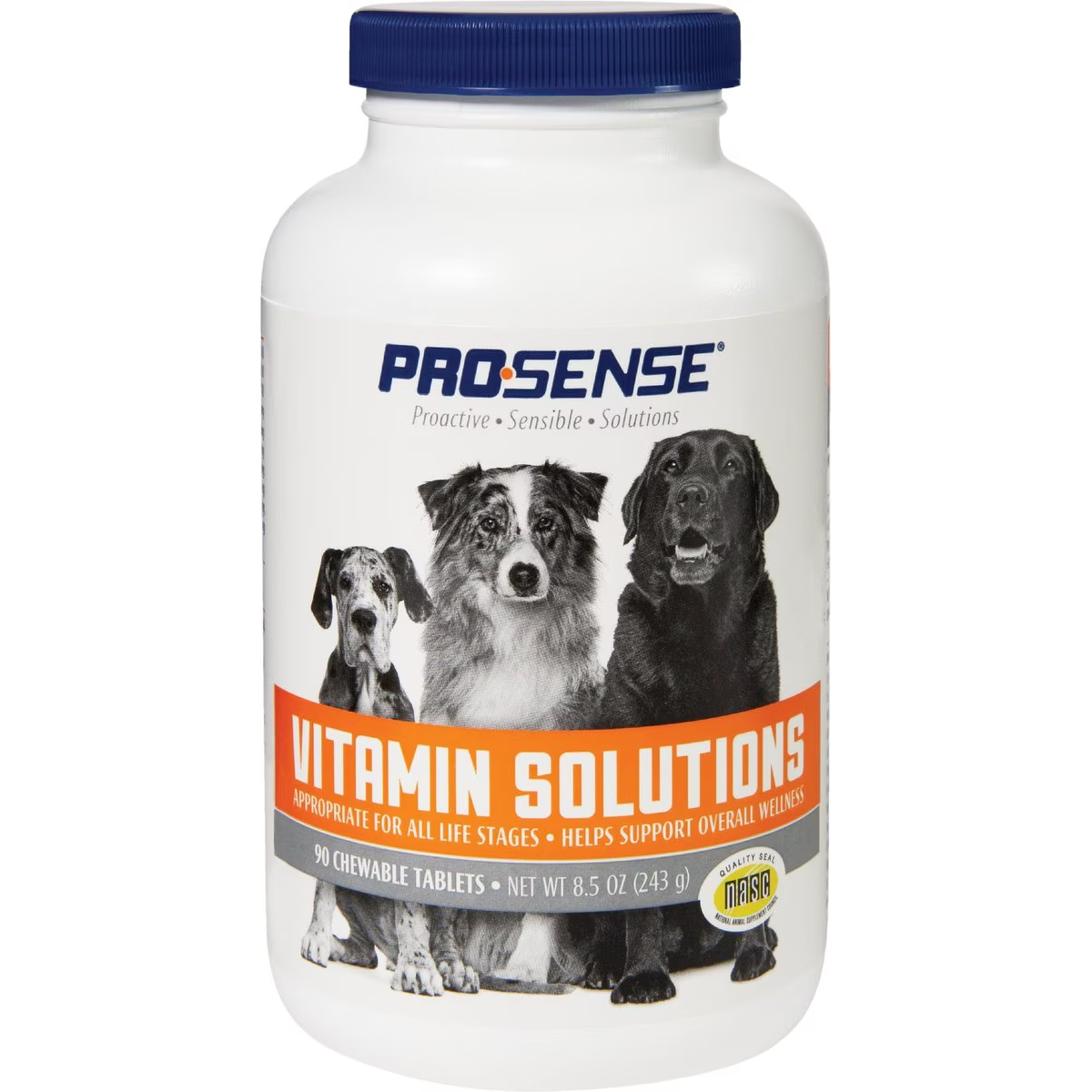 Pro-Sense Dog Vitamin Solutions Chewable Tablet Multivitamin for Dogs