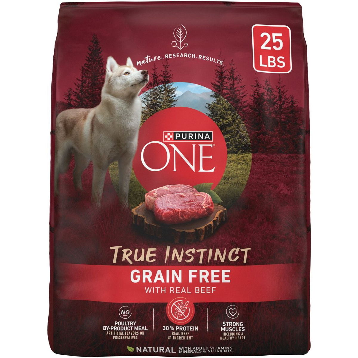 Purina ONE Natural True Instinct Grain-Free Dog Food new