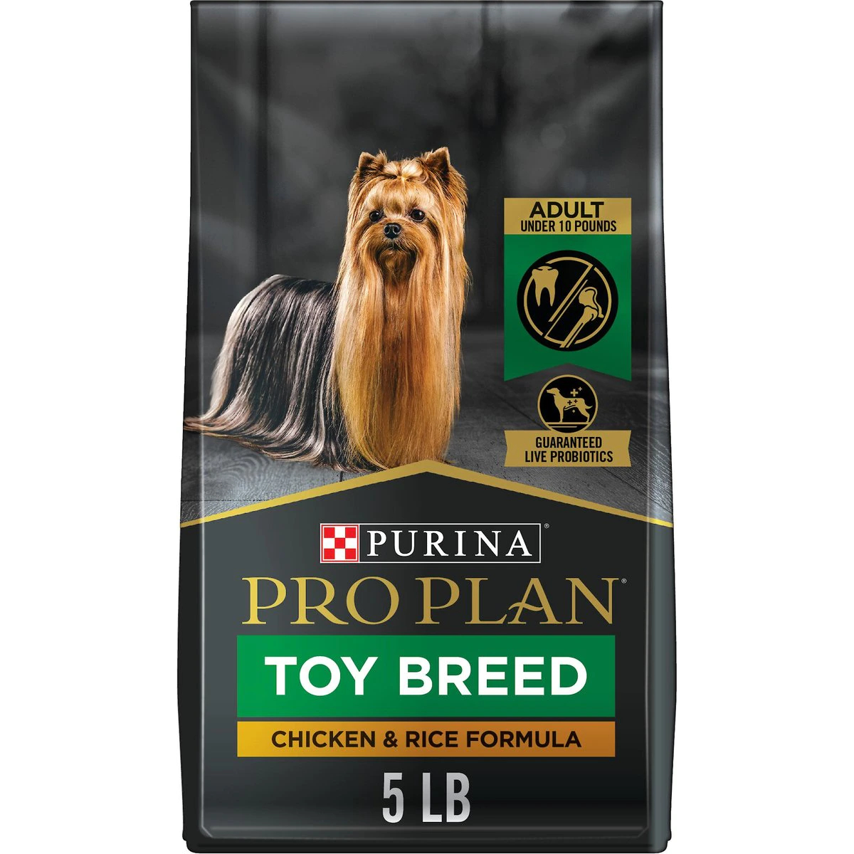 Purina Pro Plan Adult Toy Breed Chicken & Rice Formula Dry Dog Food 