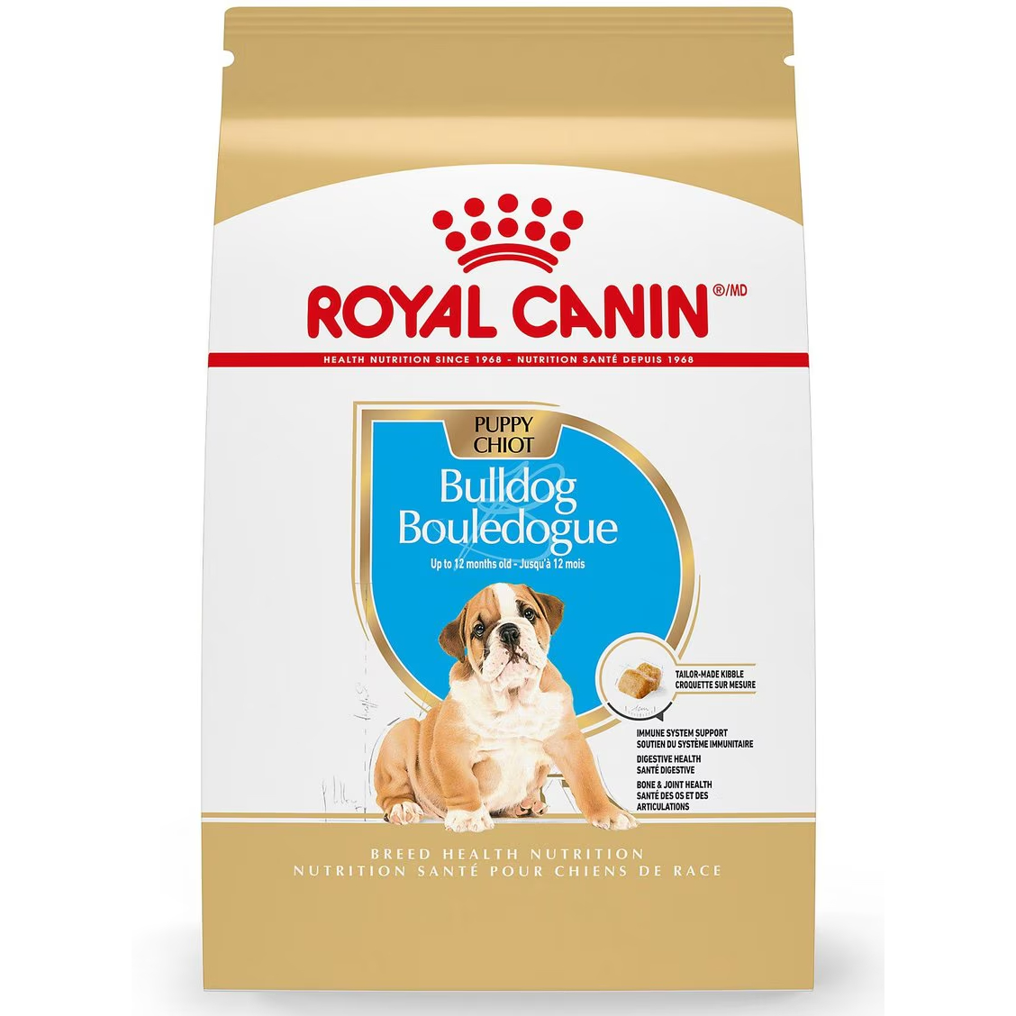 Royal Canin Breed Health Nutrition Bulldog Puppy Dry Dog Food