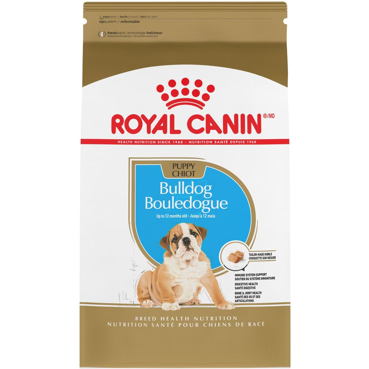 Royal Canin Breed Health Nutrition Bulldog Puppy Dry Dog Food