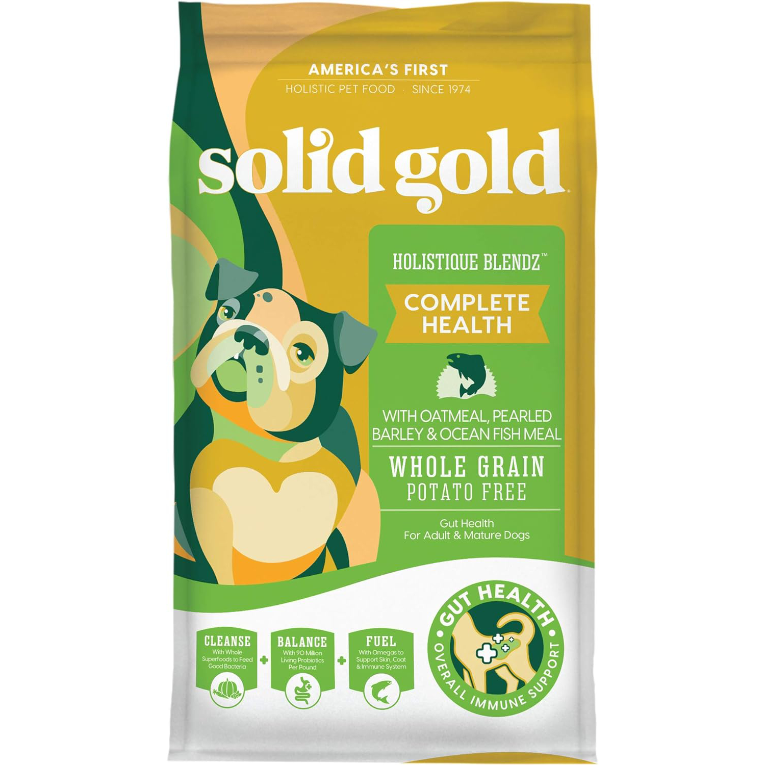 Solid Gold Dry Dog Food for Adult & Senior Dogs