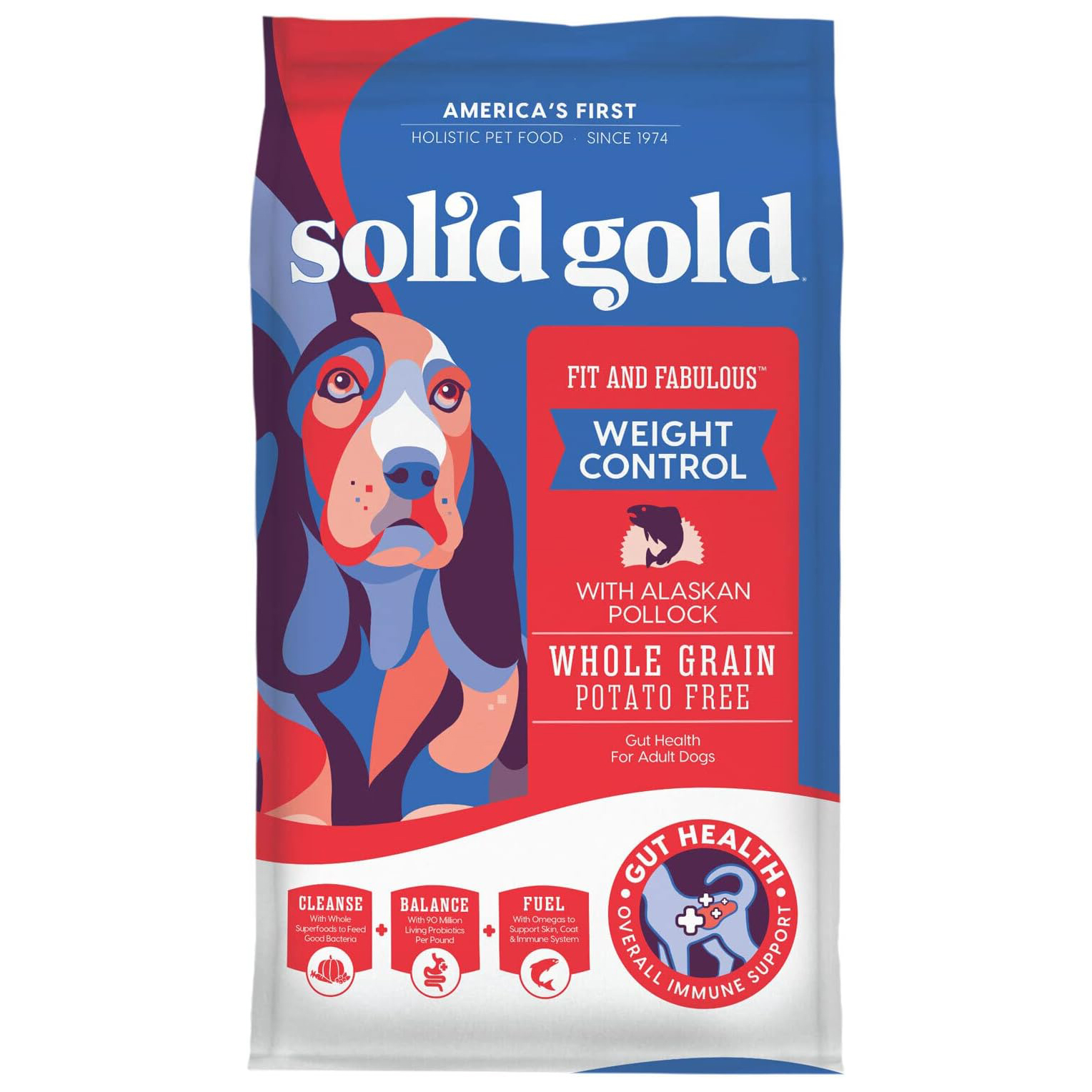 Solid Gold Fit & Fabulous Adult Dry Dog Food