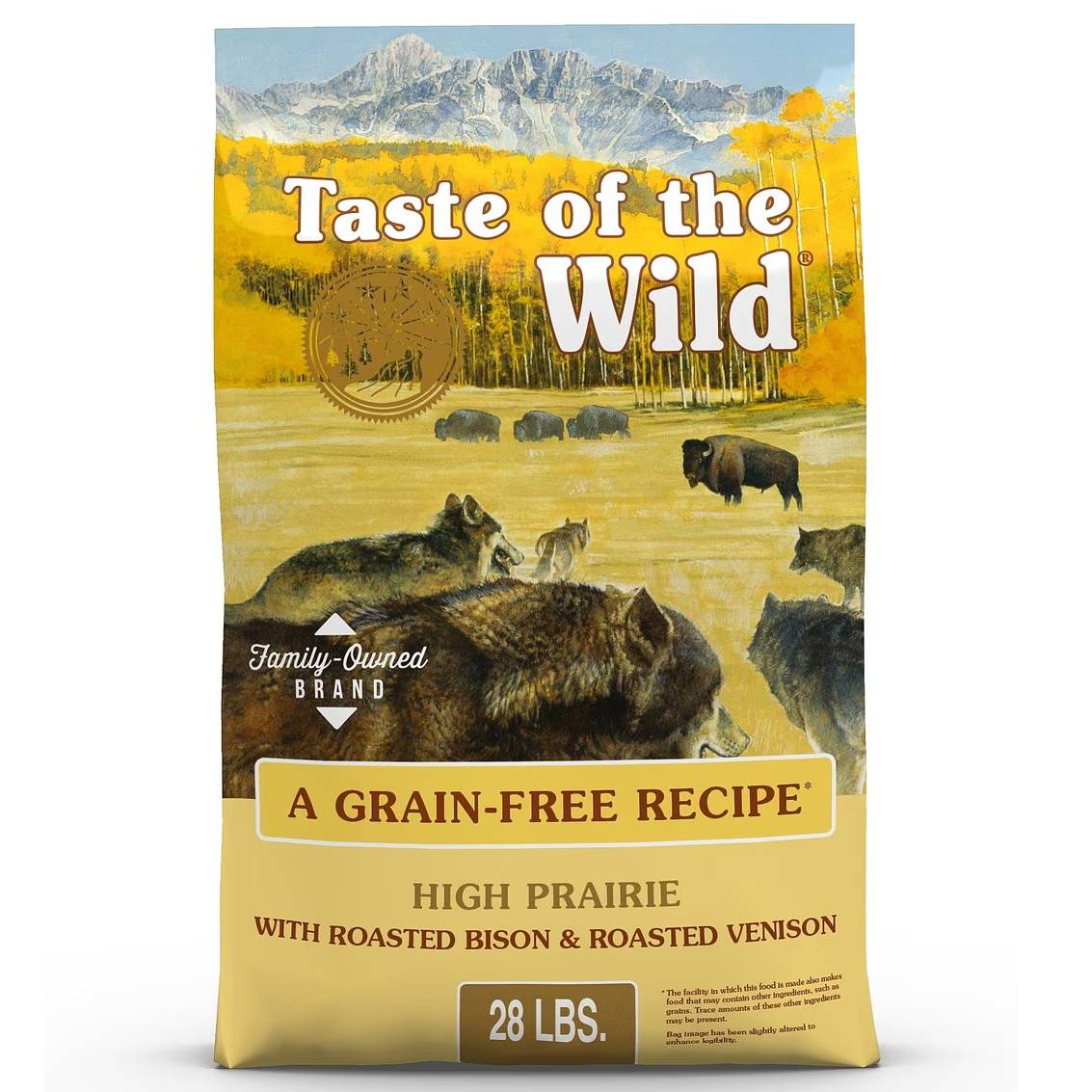 Taste of the Wild High Prairie Grain-Free Dry Dog Food