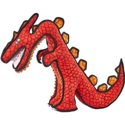 Tuffy’s Destructosaurus Squeaky Plush Toy