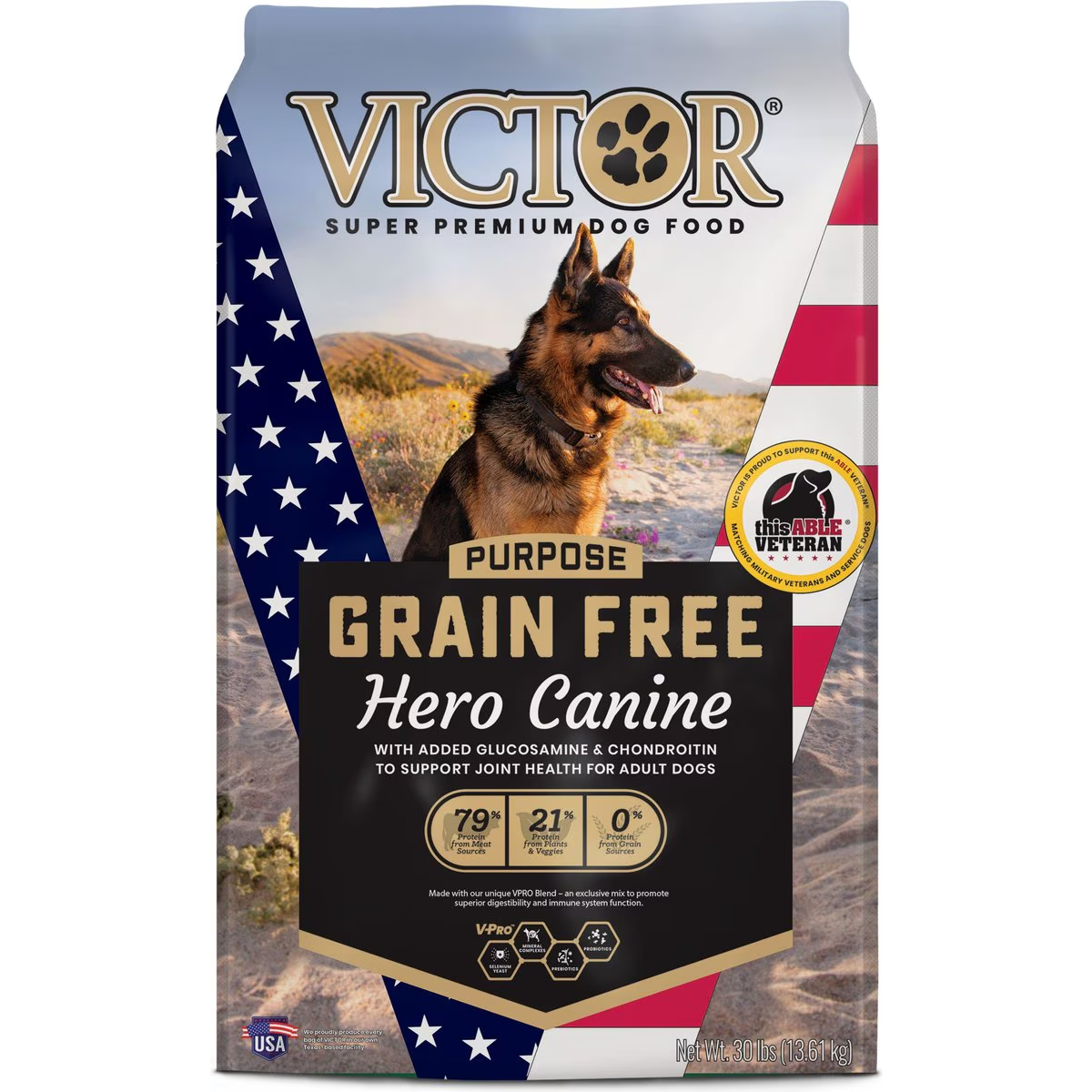 VICTOR Purpose Hero Grain-Free Dog Food new