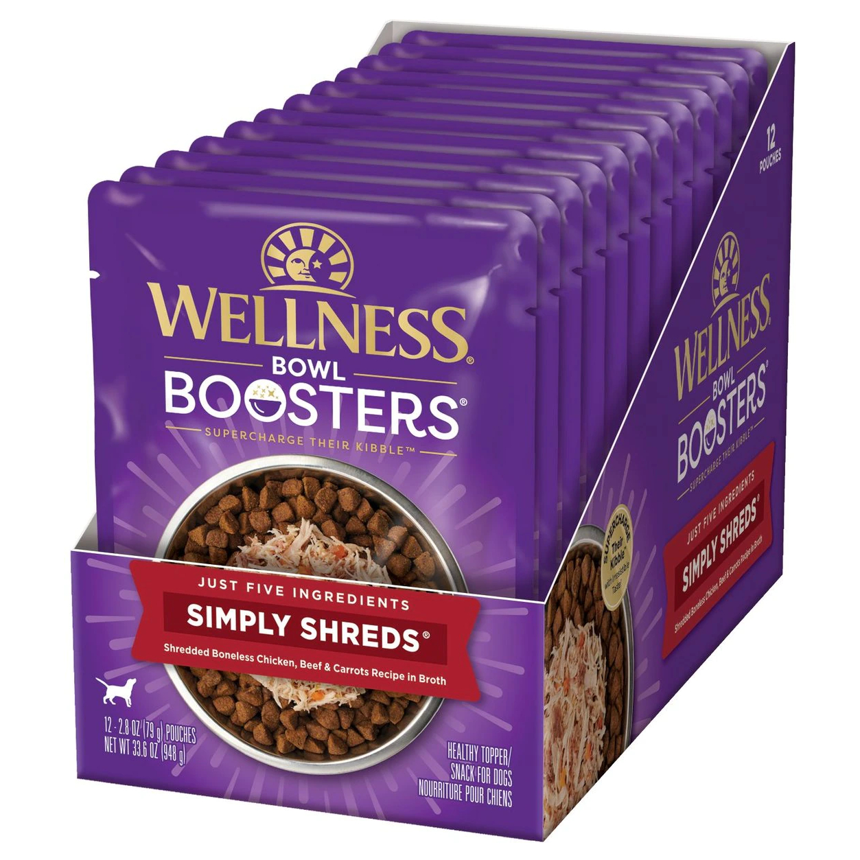 Wellness CORE Simply Shreds Wet Dog Food Topper