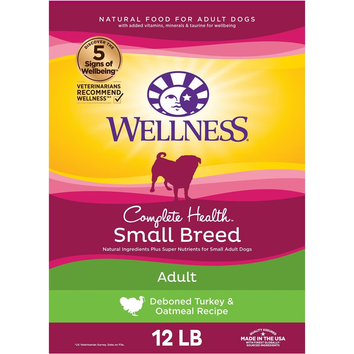 Wellness Small Breed Adult Turkey & Oatmeal Recipe