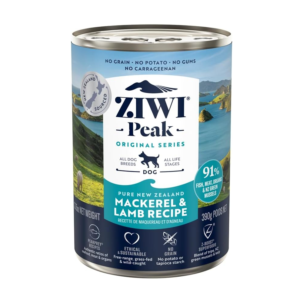 Ziwi Peak Canned Mackerel & Lamb Recipe