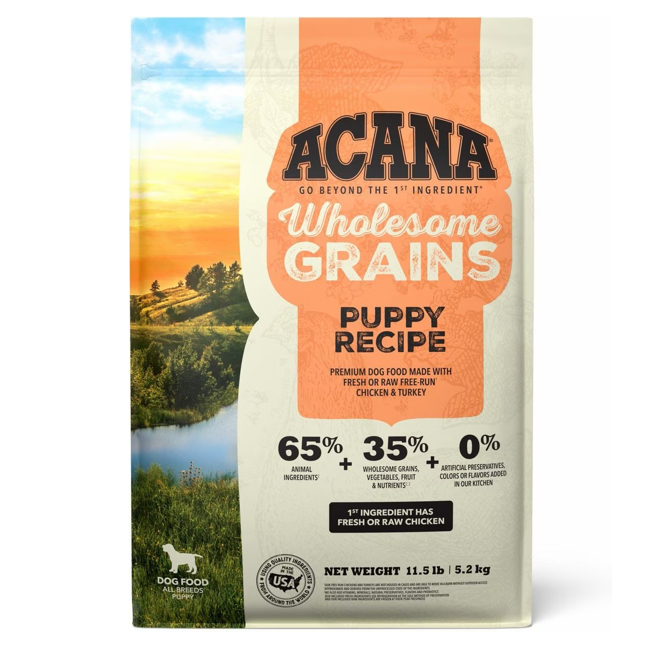 ACANA Wholesome Grains Puppy Recipe Gluten-Free