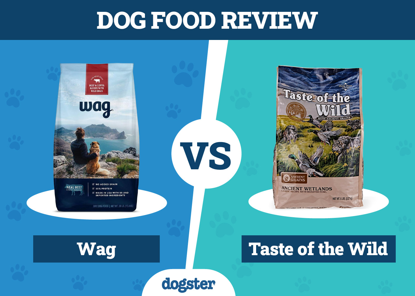 Dogster_Dog Food Wag VS Taste of the Wild