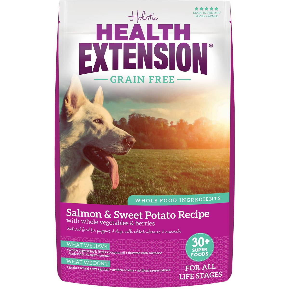 Health Extension Grain-Free Salmon Recipe Dry Dog Food