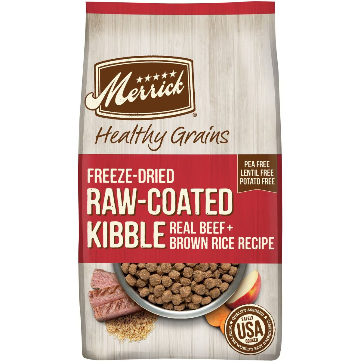 Merrick Healthy Grains Raw-Coated Kibble Dry Dog Food