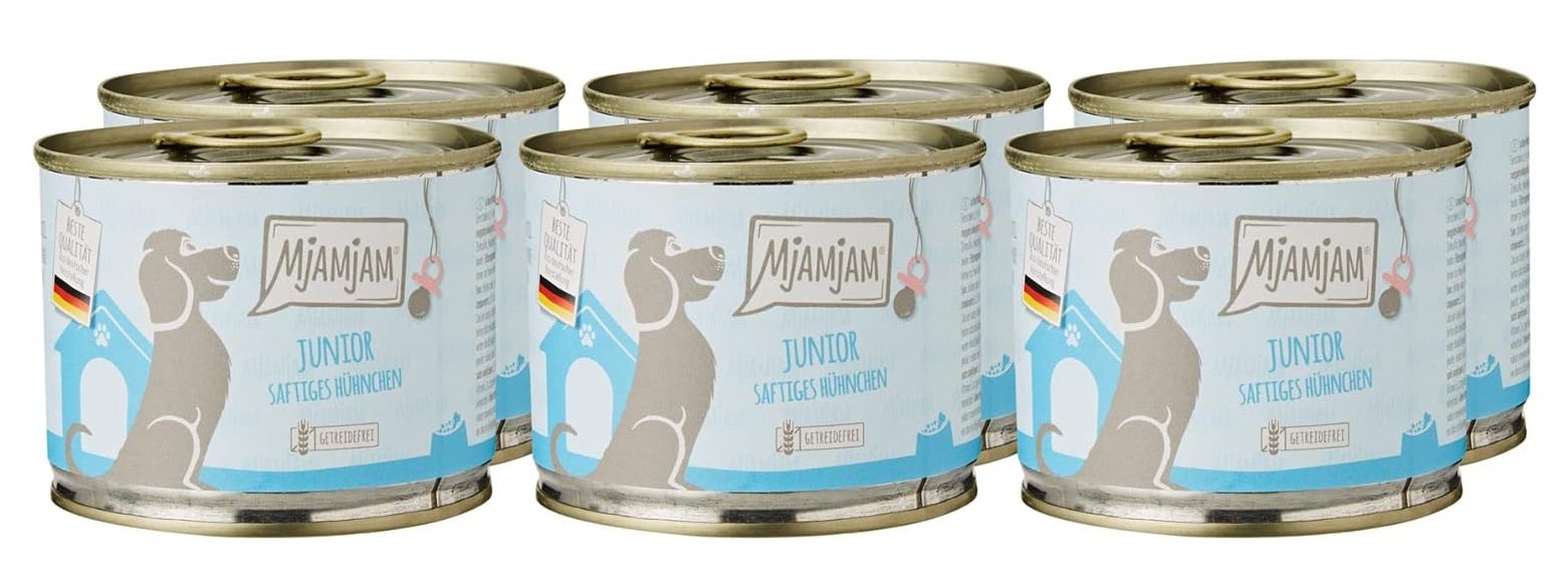 MjAMjAM Wet Dog Food Junior