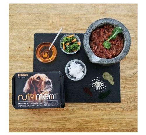 NUTRIMENT ENHANCED ADULT WORKING DOGS Raw Food