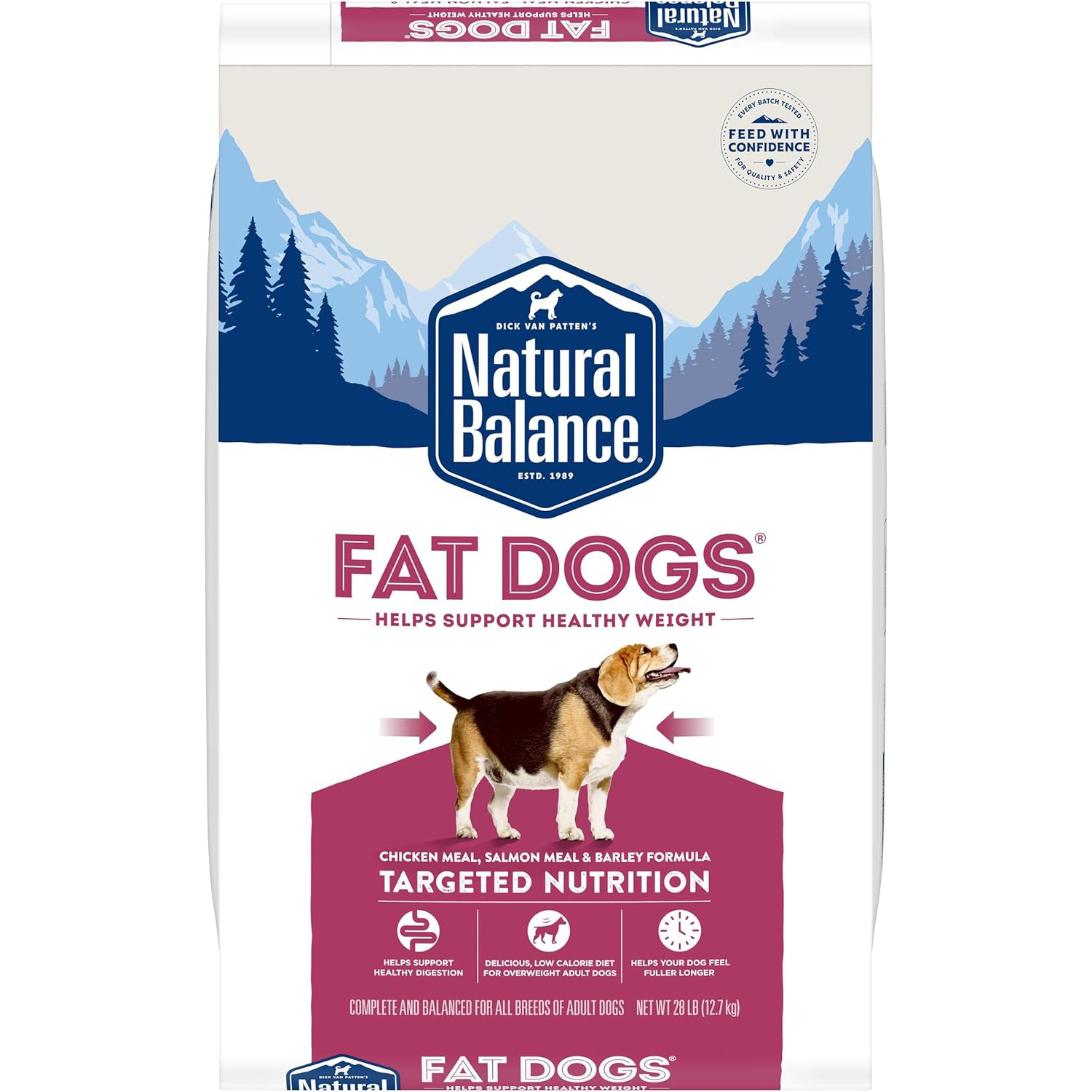 Natural Balance Fat Dogs Low Calorie Dry Dog Food