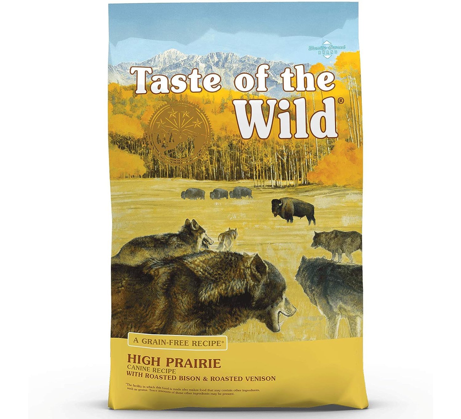 New Project Taste of the Wild High Prairie Canine Grain-Free Recipe with Roasted Bison and Venison Adult Dry Dog Food