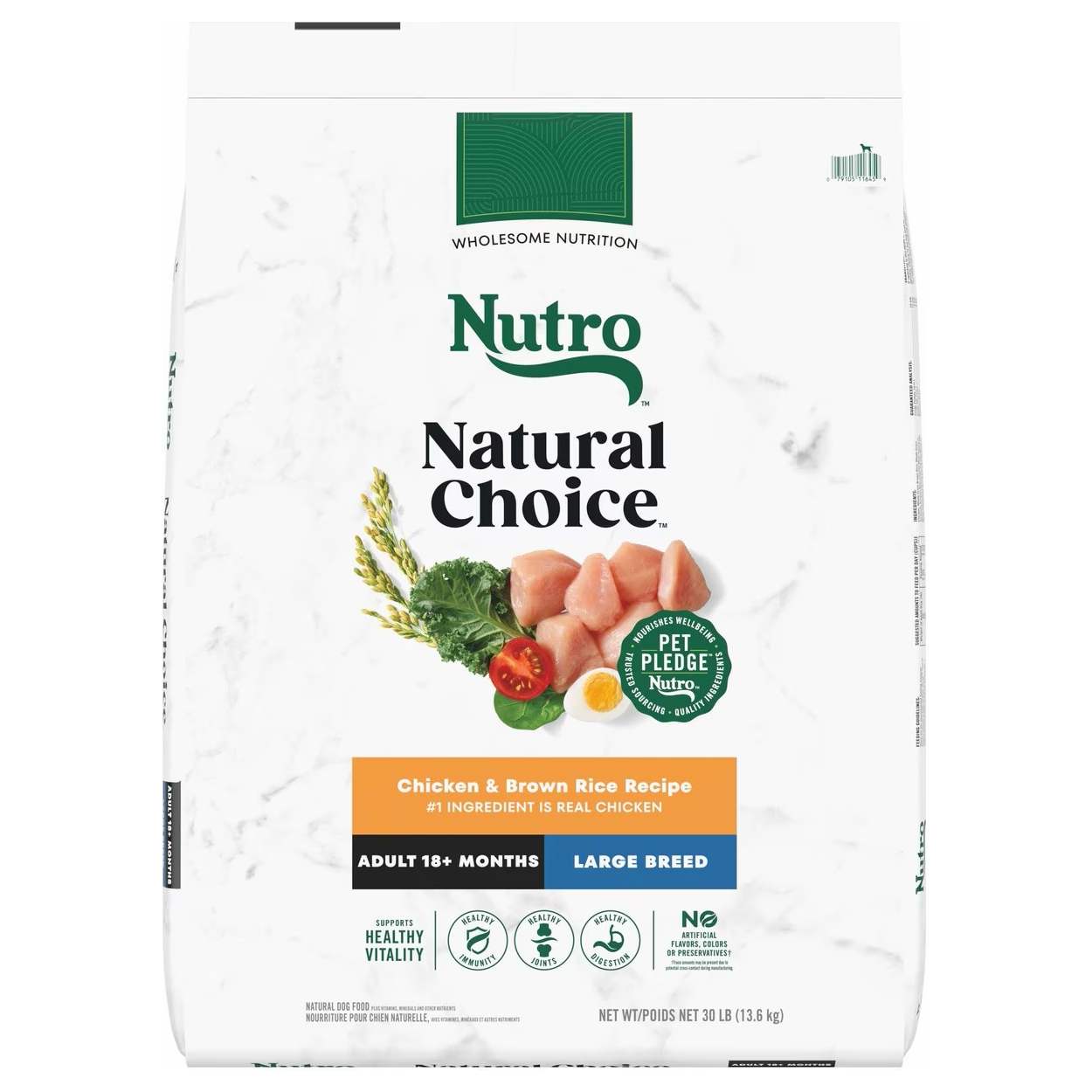 Nutro Natural Choice Large Breed Chicken & Brown Rice Recipe