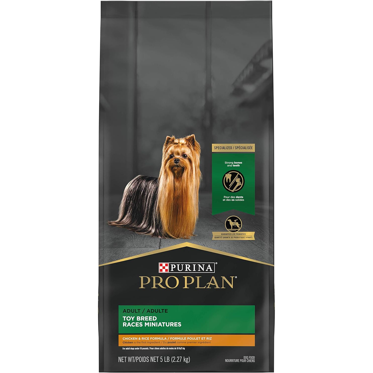 Purina Pro Plan Toy Breed Dog Food with Probiotics for Dogs