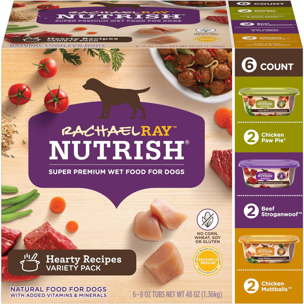 Rachael Ray Nutrish Premium Natural Wet Dog Food