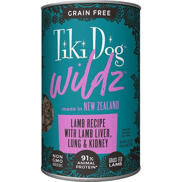 Tiki Dog Wildz Lamb Recipe Dog Food 