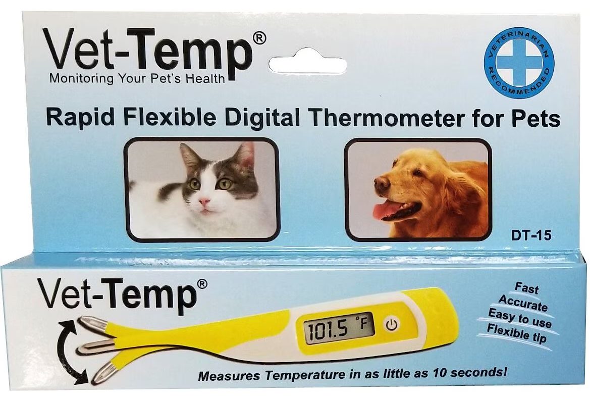 Vet-Temp Rapid Flexible Digital Pet Thermometer