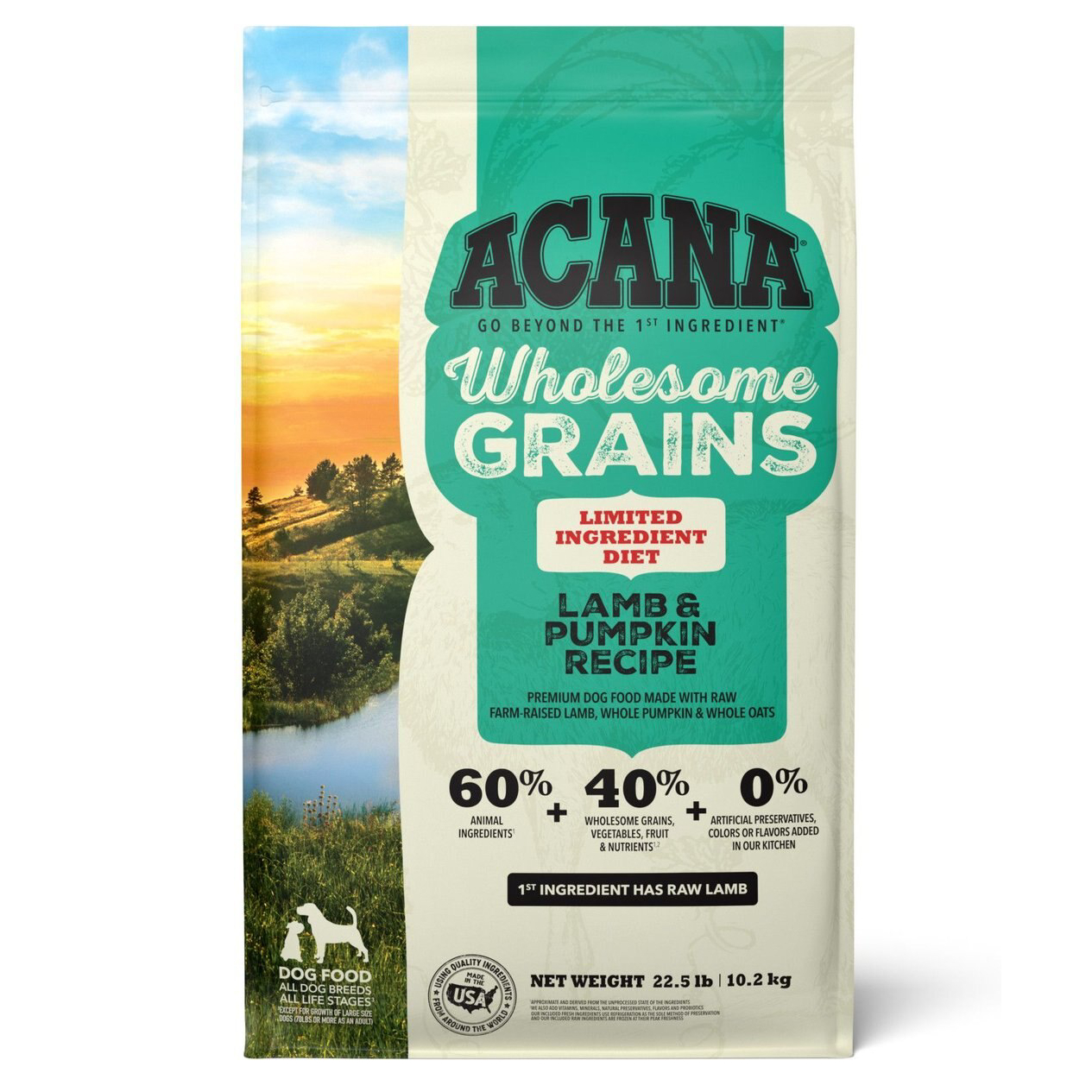ACANA Wholesome Grains Limited Ingredient Diet Dry Dog Food