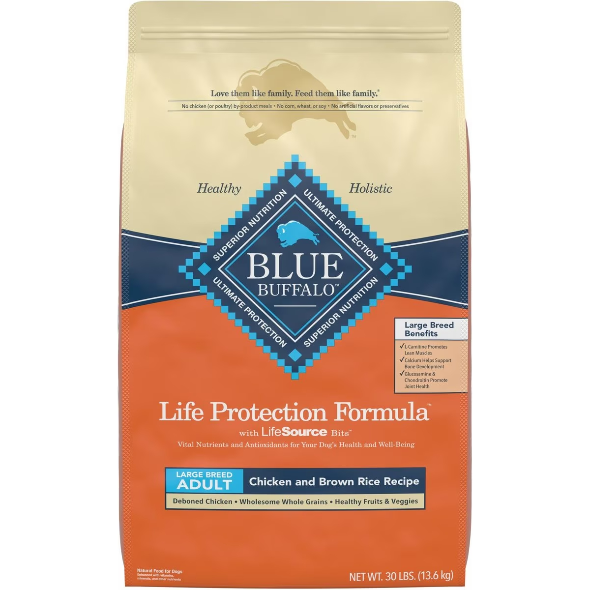 Blue Buffalo Life Protection Formula Large Breed Adult Dog Food
