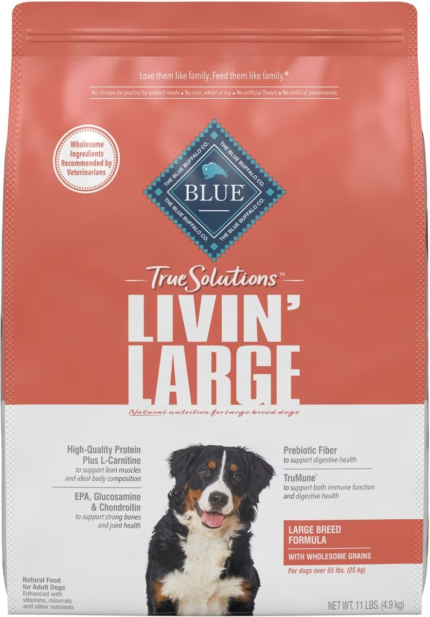 Blue Buffalo True Solutions Livin' Large Large Breed Formula Adult Dry Dog Food