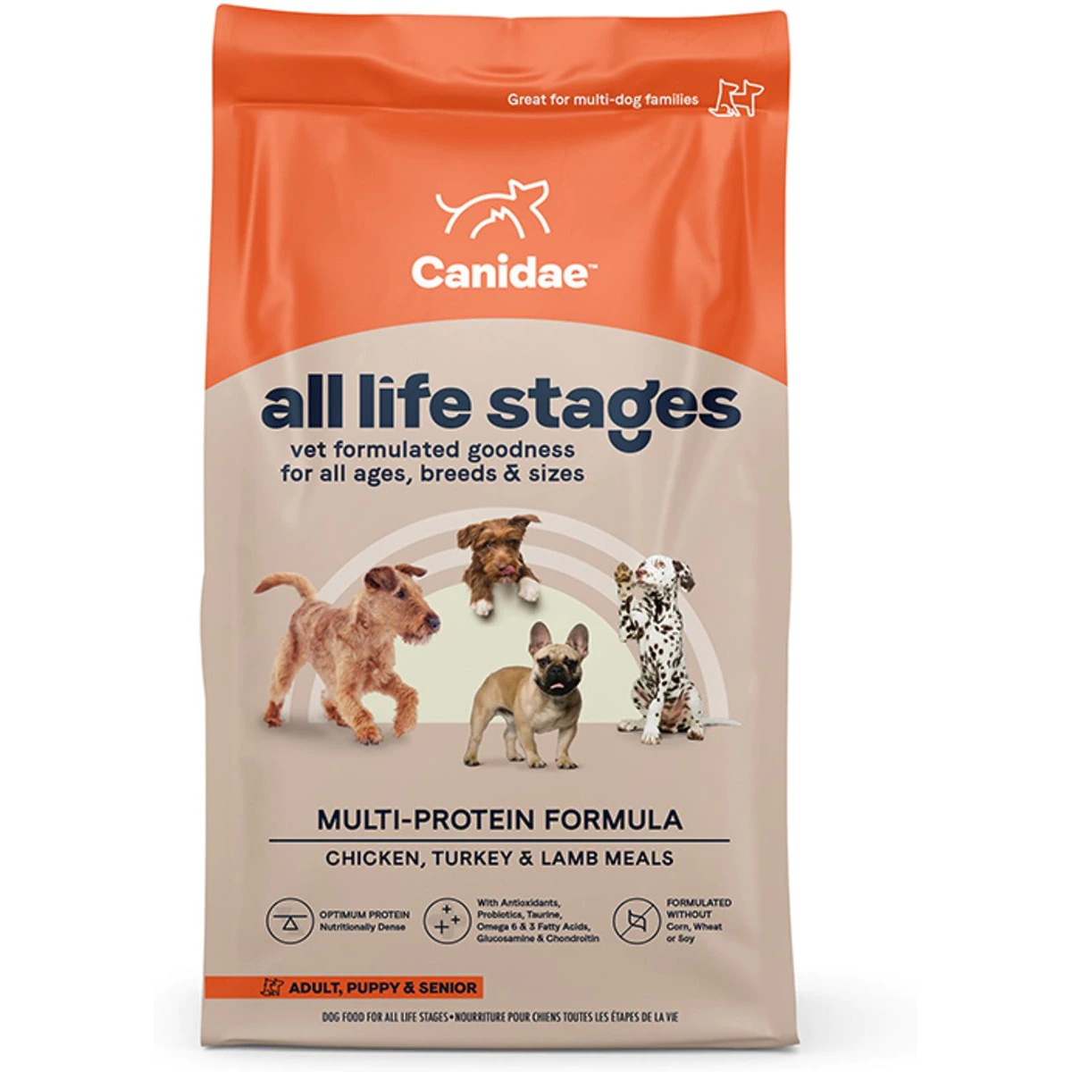 CANIDAE All Life Stages Chicken, Turkey & Lamb Formula Dry Dog Food