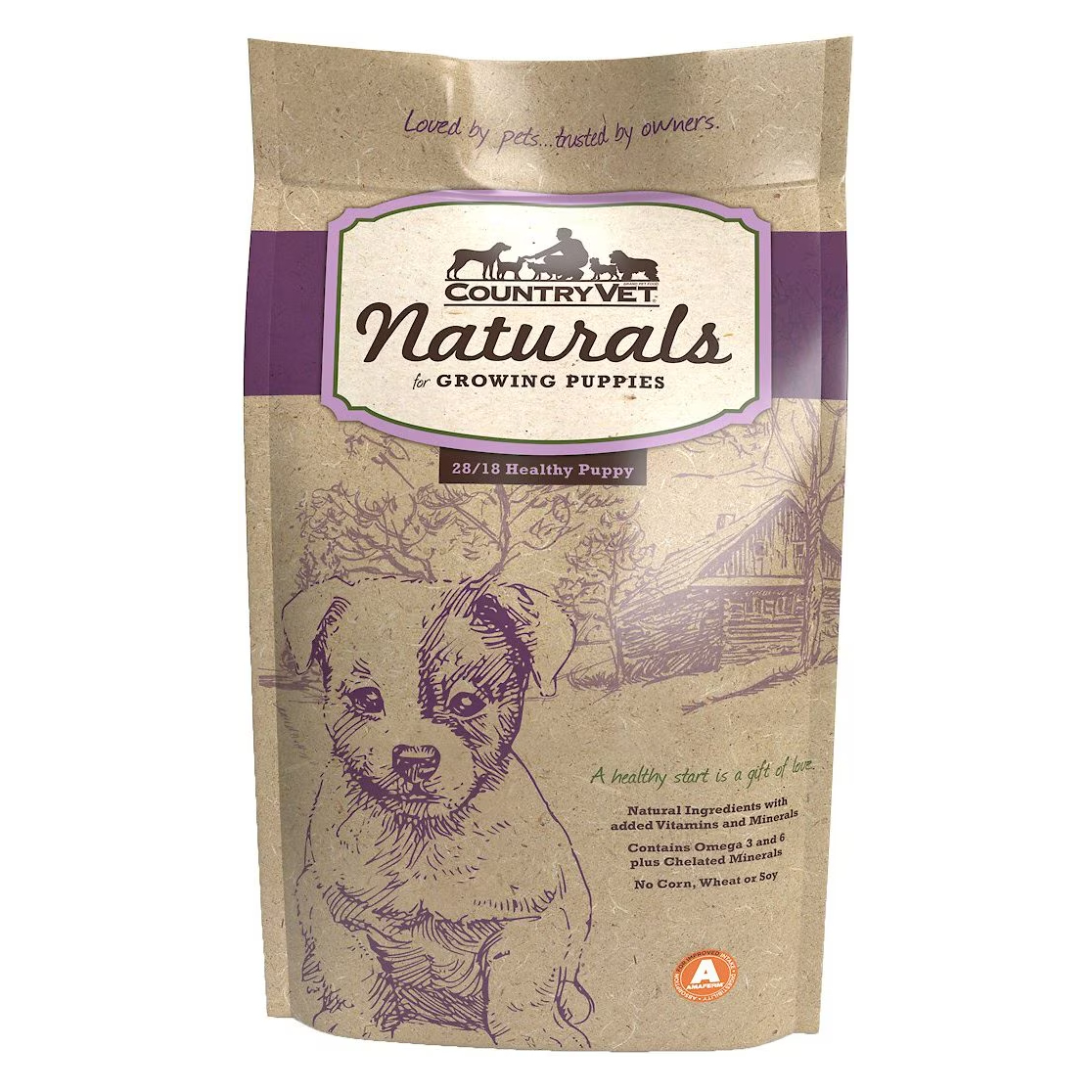 Country Vet Naturals 28/18 Healthy Puppy Dog Food