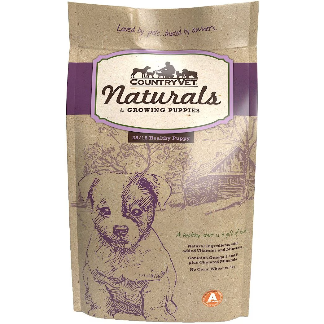 Country Vet Naturals 28_18 Healthy Puppy Dog Food 